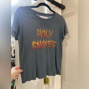 MOTHER | Holy Smokes Graphic Tee Shirt